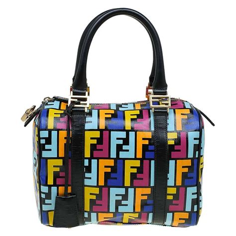 fendi multicolor zucca|fendi zucca vintage.